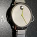 Movado Face Watch With 41mm Silver Face & Silver Bracelet