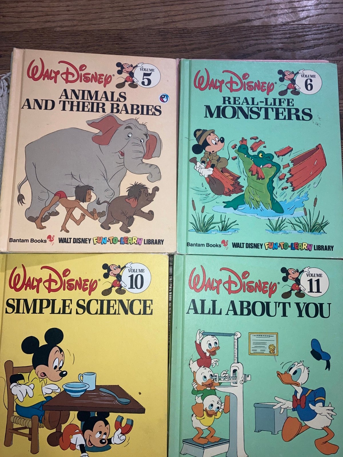 Vintage Walt Disney Library