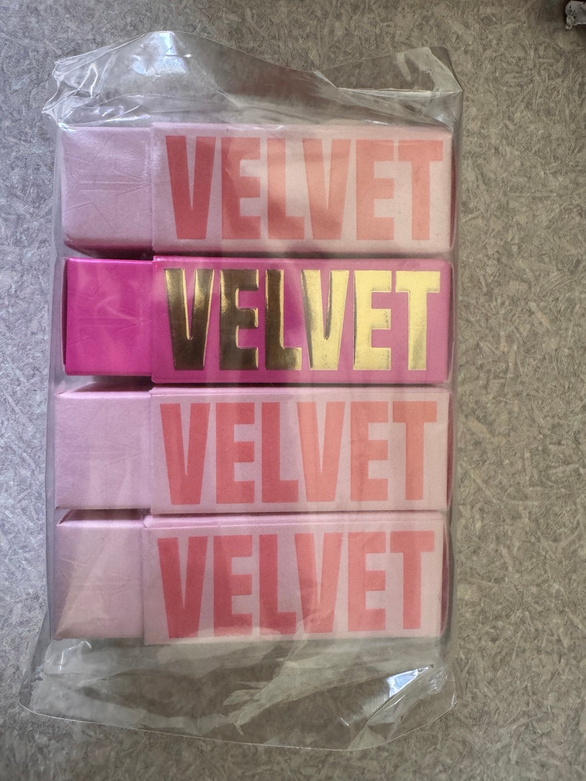 Velvet Trap Jeffrey Star Lipstick 4pack