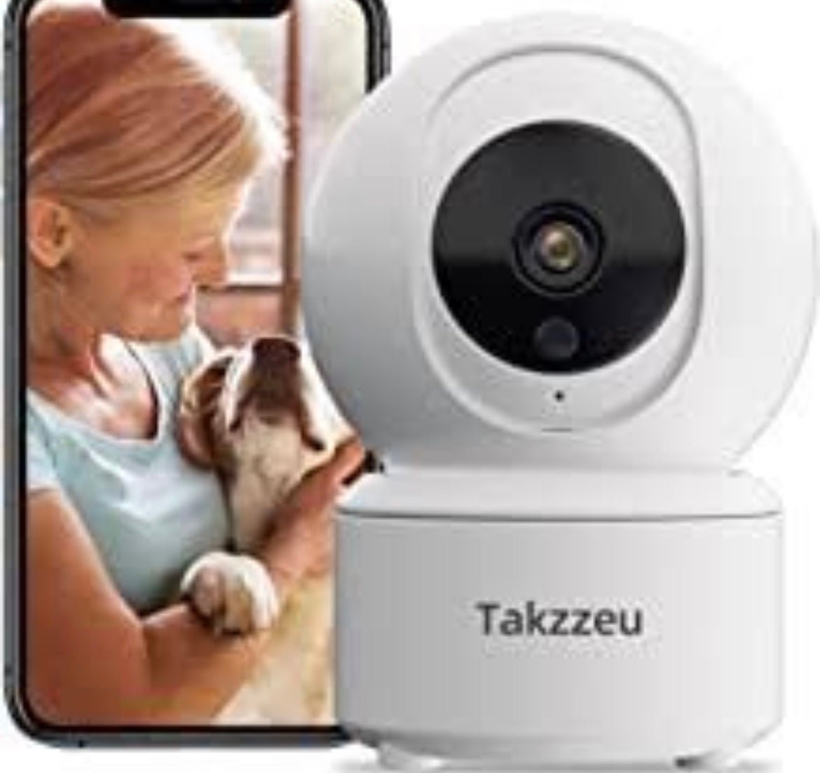 New Open Box 3MP Baby Monitor Wireless w Tilt, Two Way Talkback, & Night Vision