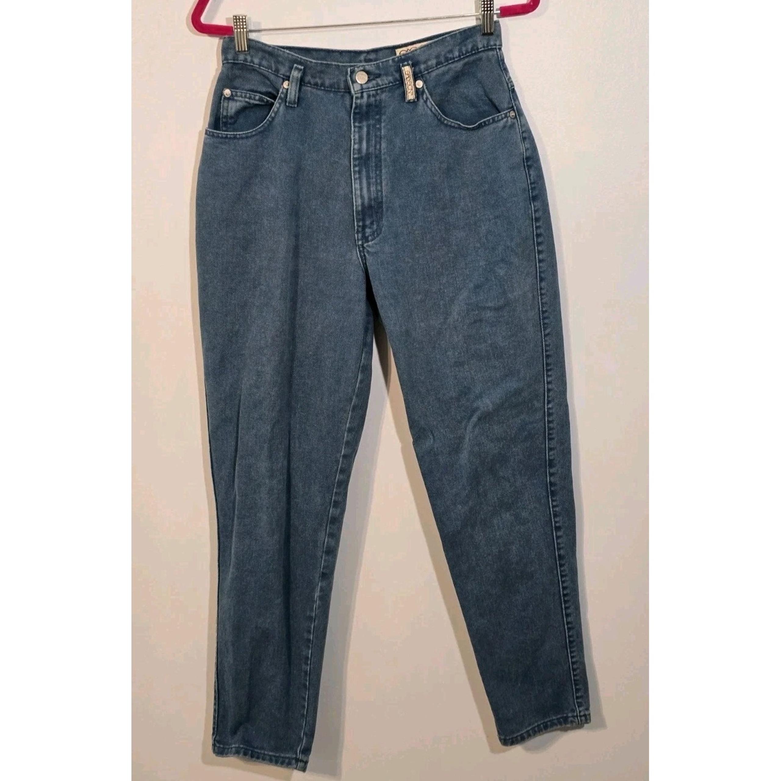 Vintage 90s Sasson Jeanswear Company Blue Denim Mom Jeans Size 11/12 Average