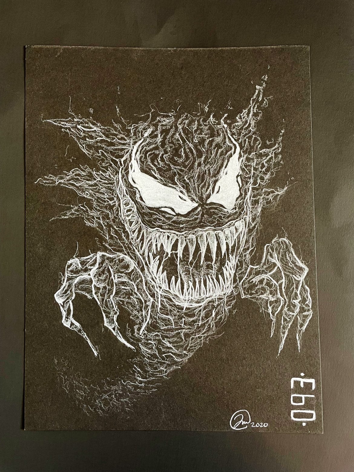 Custom Venomized Haunter Drawing