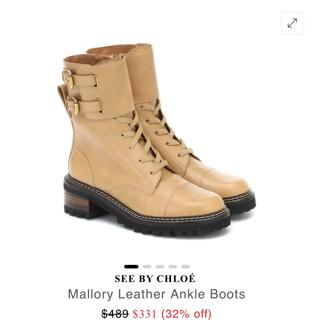 See by Chloe boots