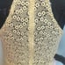 Size 10 Lemon Yellow A-Line Hoco Homecoming Cocktail Bridesmaid dress short