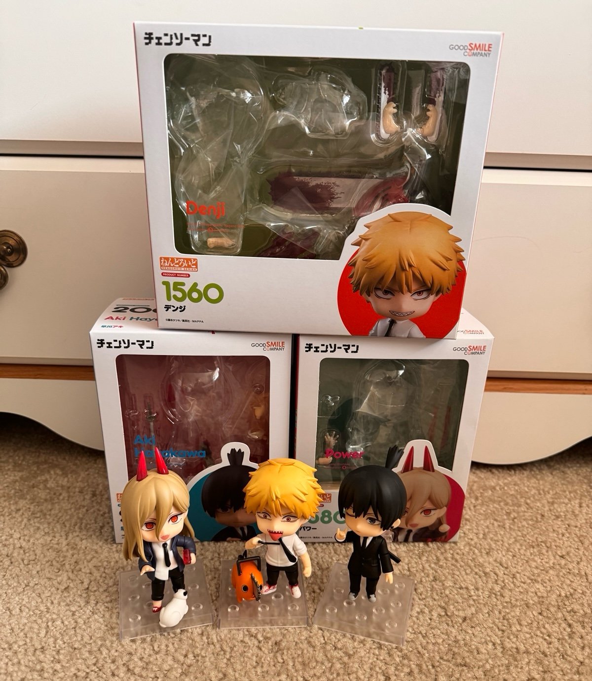 Chainsaw Man Denji Power Aki Hayakawa Nendoroid Figure Set