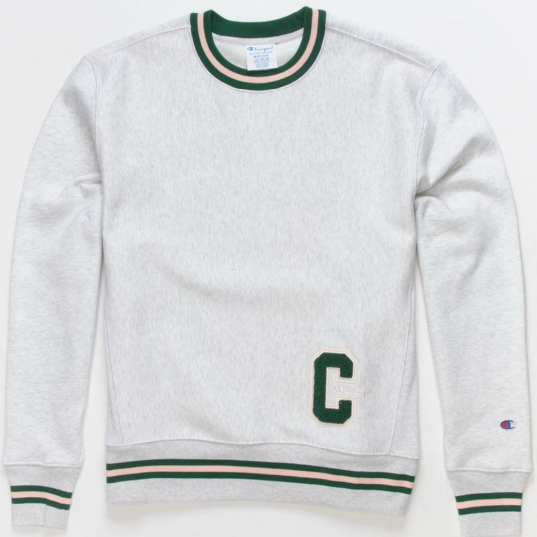 CHAMPION Premium Reverse Weave Mens Crewneck Sweatshirt Small