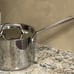 All-Clad 2 qt Sauce Pot With Lid Stainless Solid! Nice Condition