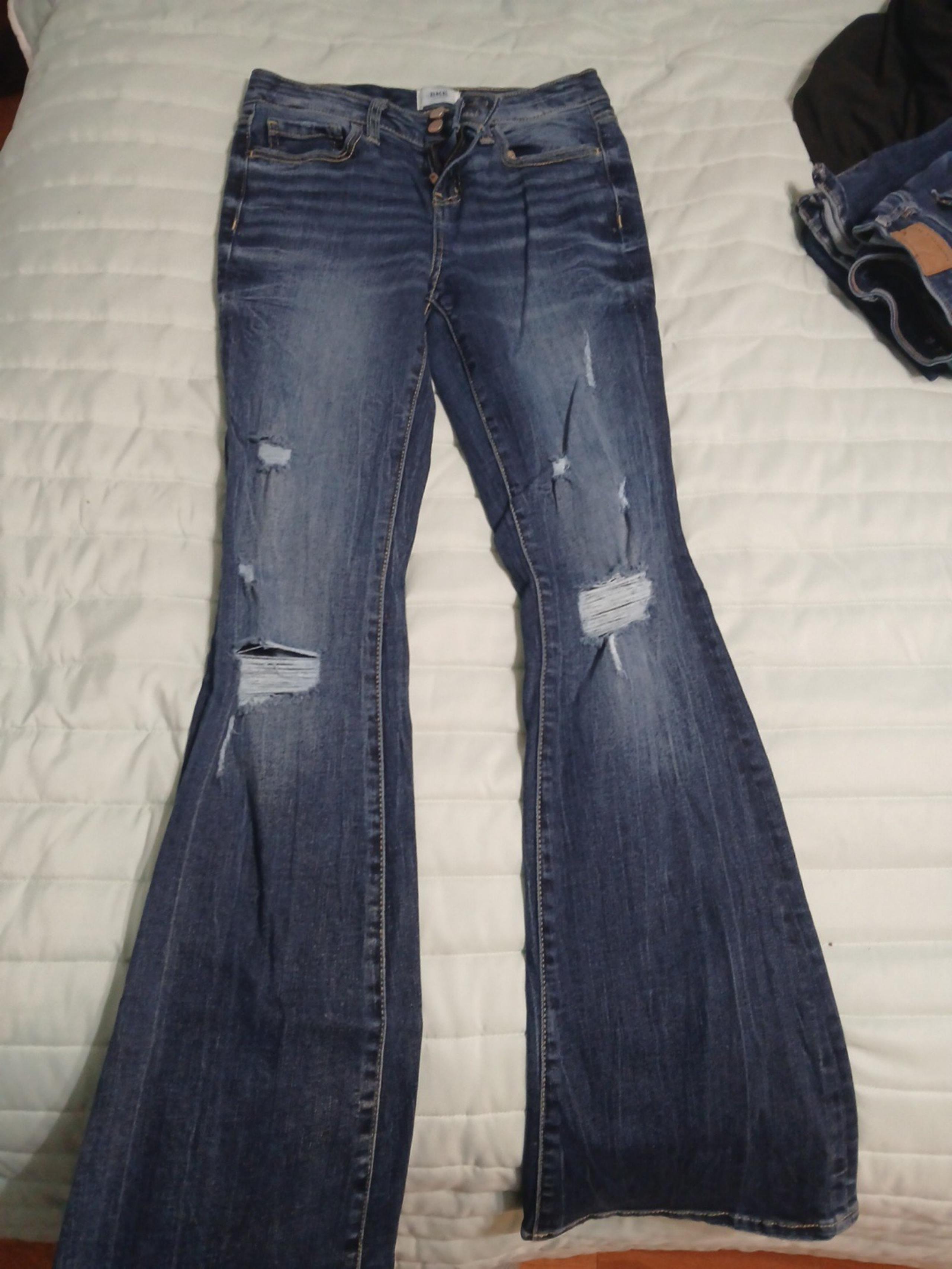 Buckle jeans