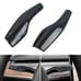 NEW Tesla Model 3 & Y Real Carbon Fiber Steering Wheel Paddle Shift Trim Cover