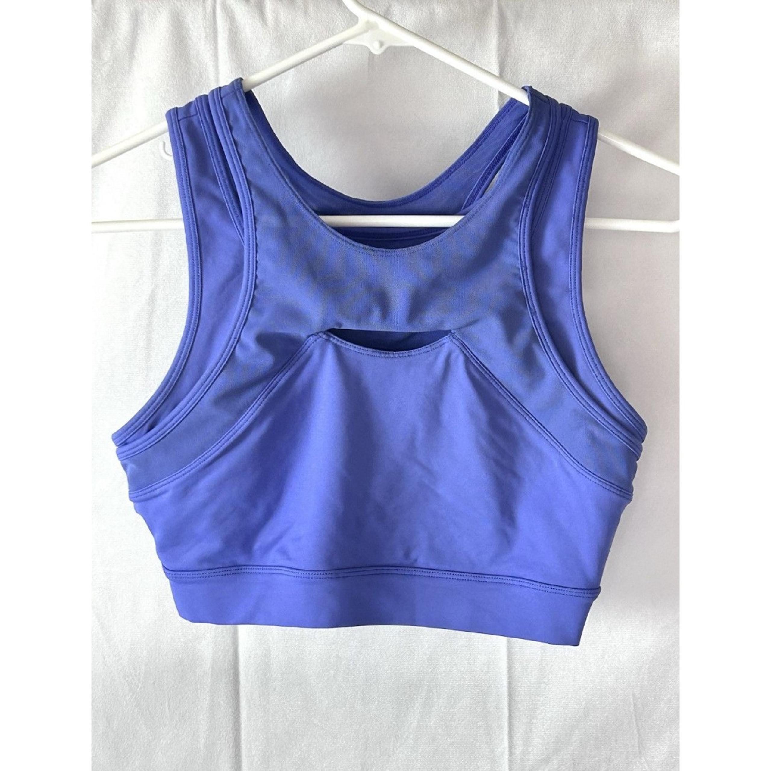Calvin Klein Performance Quick Dry Womens Small Work Out Exercise Bra Purple