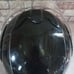 Black motorcycle helmet