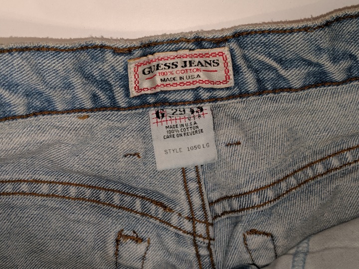 Vintage Guess Faded High Waisted Jeans