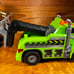 Toy State Road Rippers 10 Green Tow Truck Light Sounds Moves Tested