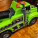 Toy State Road Rippers 10 Green Tow Truck Light Sounds Moves Tested
