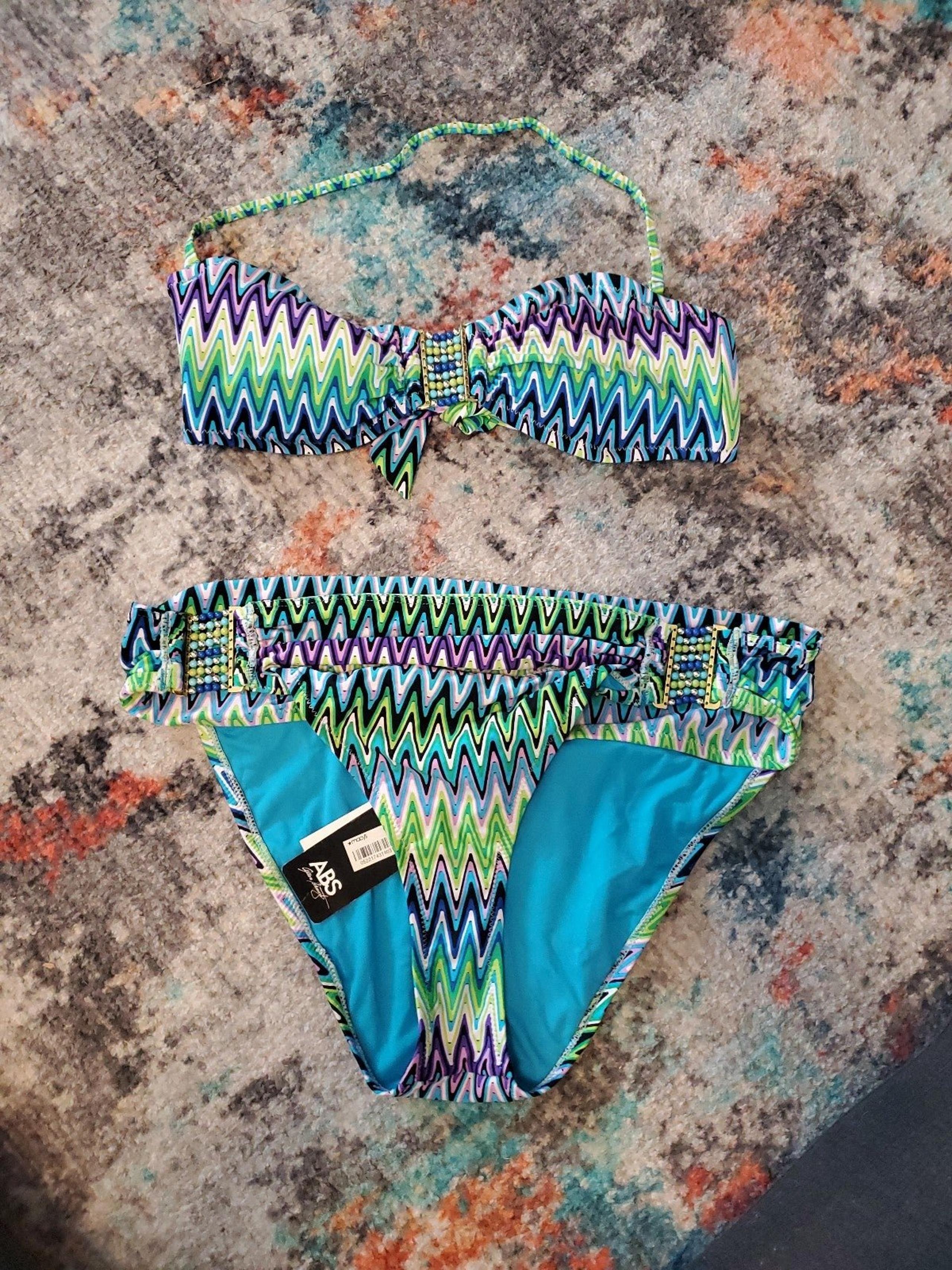 ABS by Allen Schwartz bikini size 12 NWT