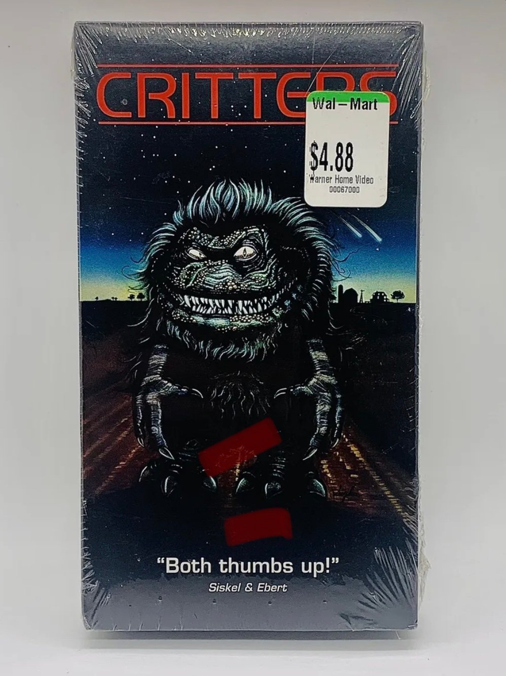 NEW - FACTORY SEALED - Horror - Cult Horror - Critters VHS • IGS Ready!
