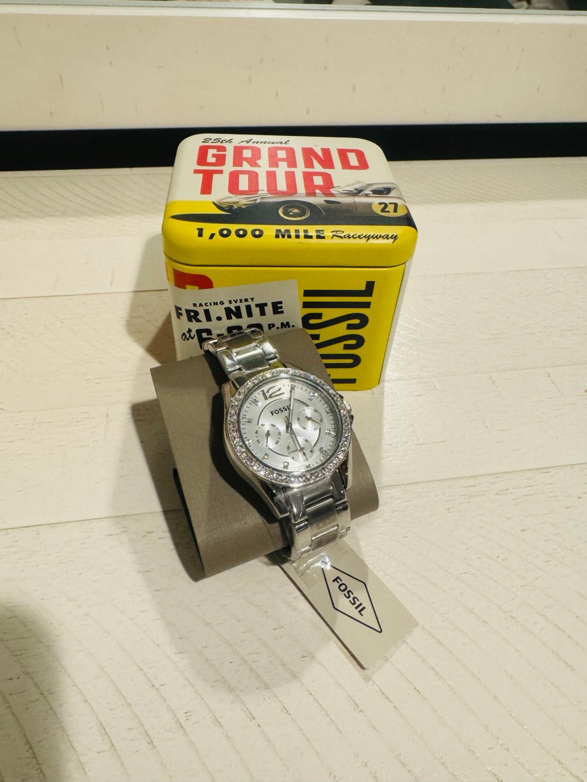 FOSSIL Riley Multifunction Stainless Steel Watch