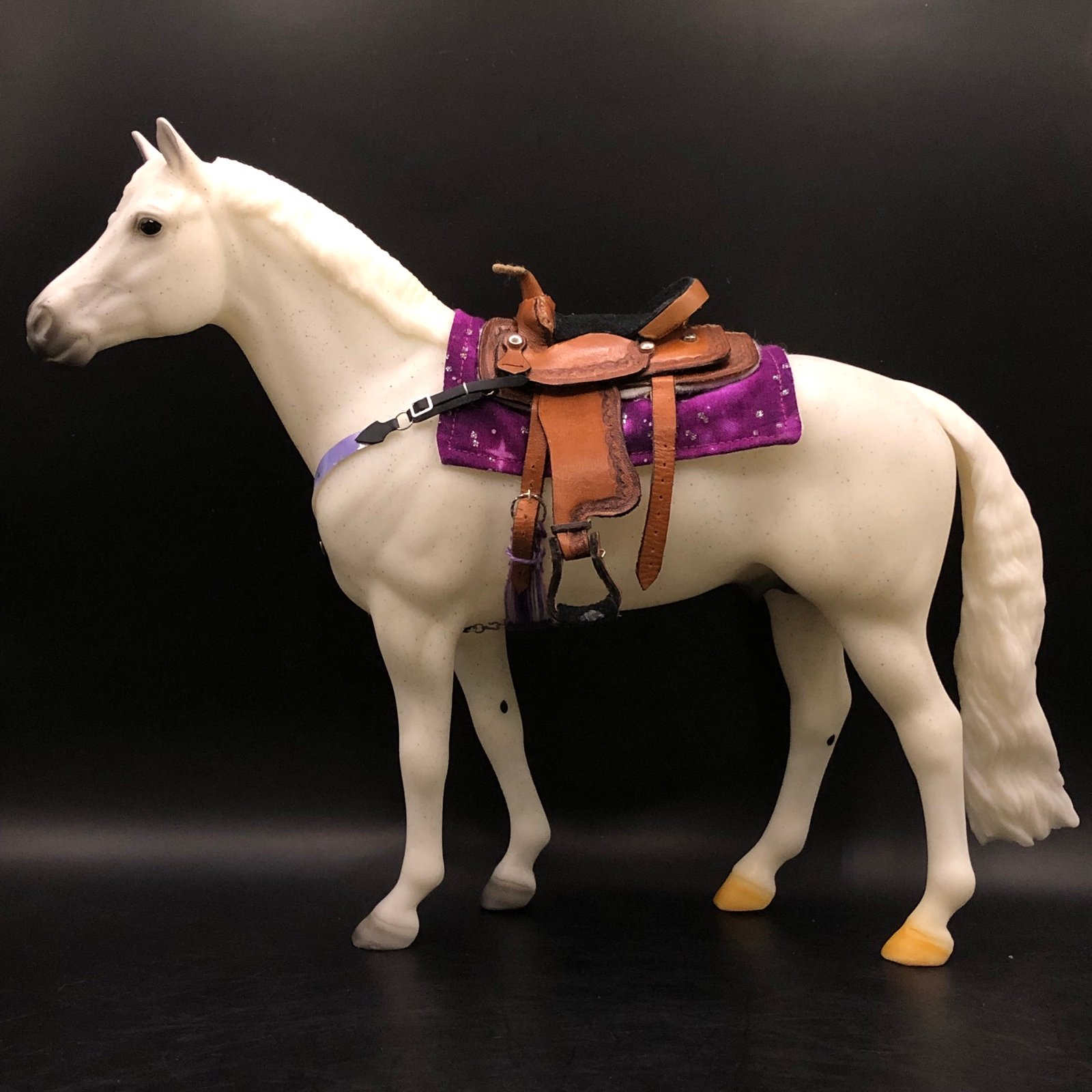 CM Breyer & Peter Stone Traditional Model Horse Tack Starry Holo Breast Collar