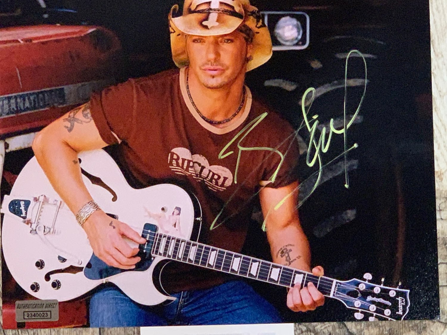 Autographed photo