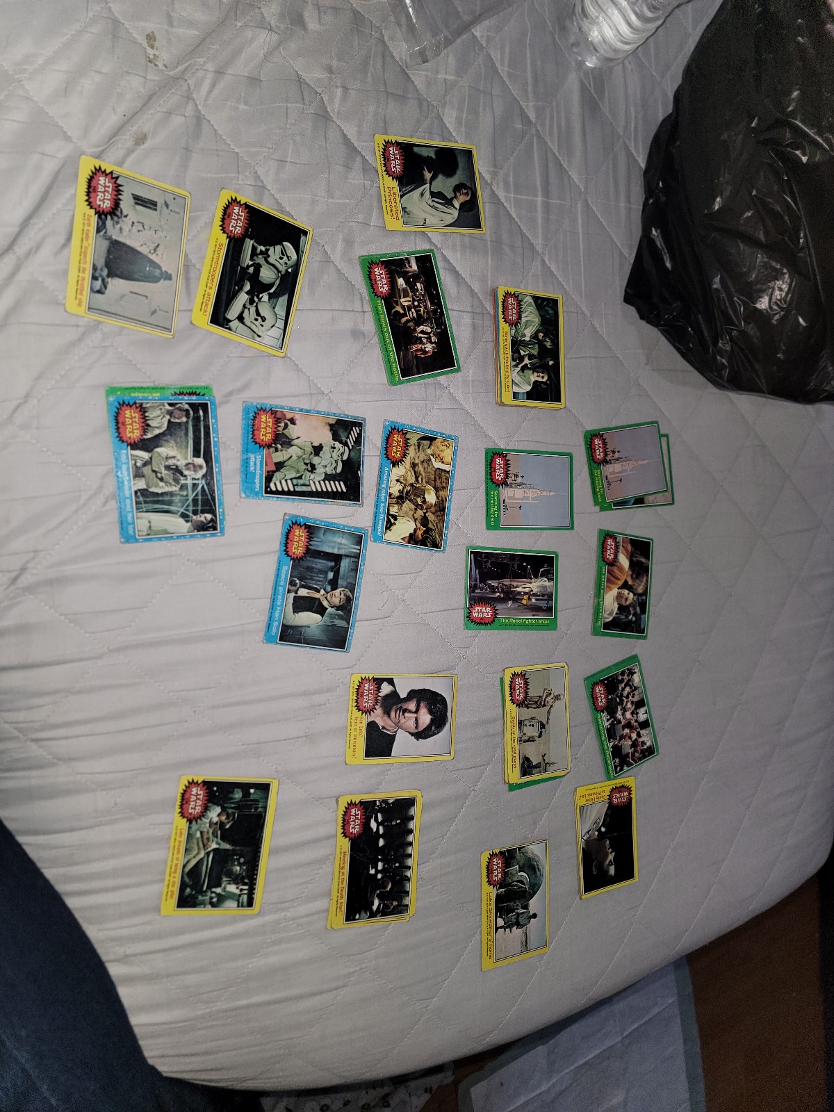 1977 Star Wars cards