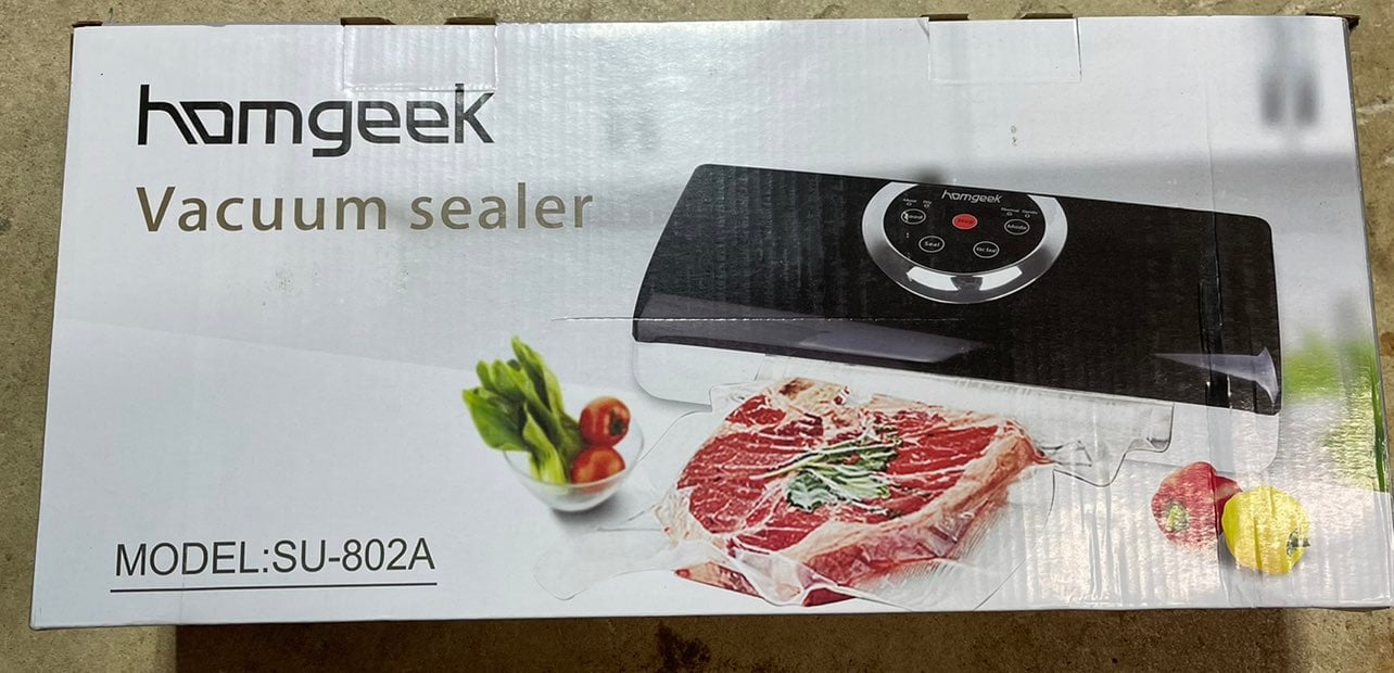Homgeek Vacuum Sealer Machine, New