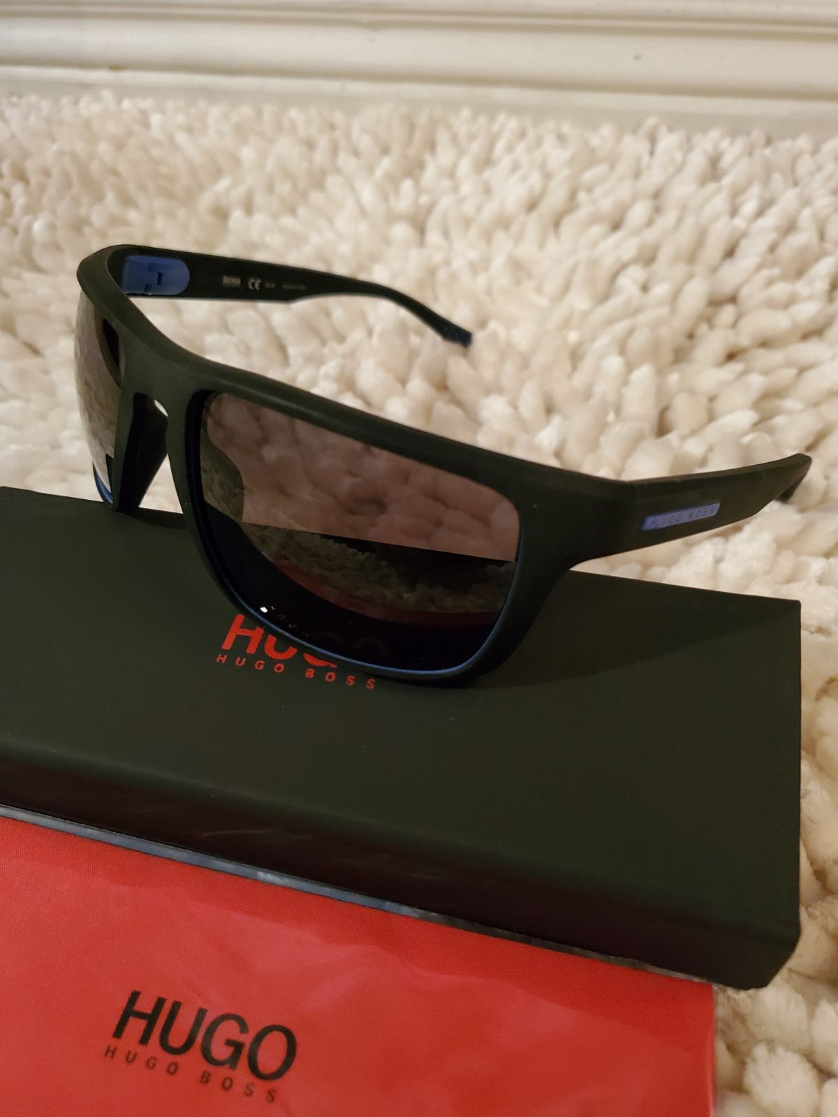 Hugo Boss Silicone Sport Sunglasses