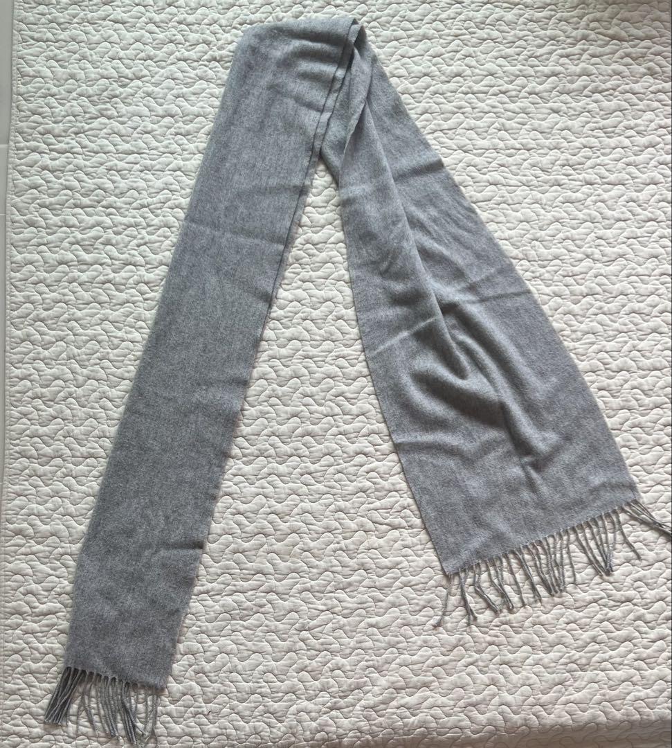 COMME CA MEN Gray Scarf 07-56RW09