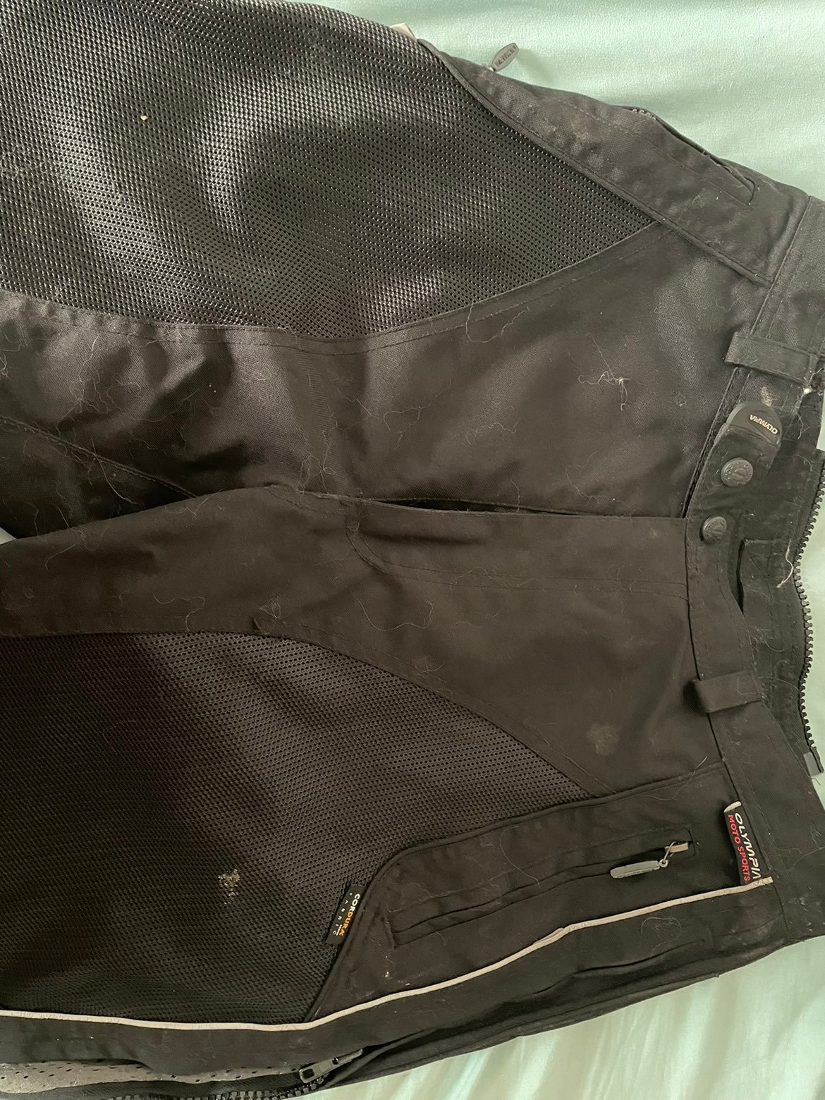 Textile womens riding pants