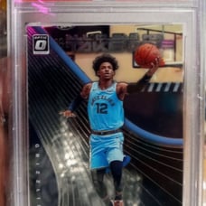 2019 JA MORANT DONRUSS OPTIC PSA 9!!