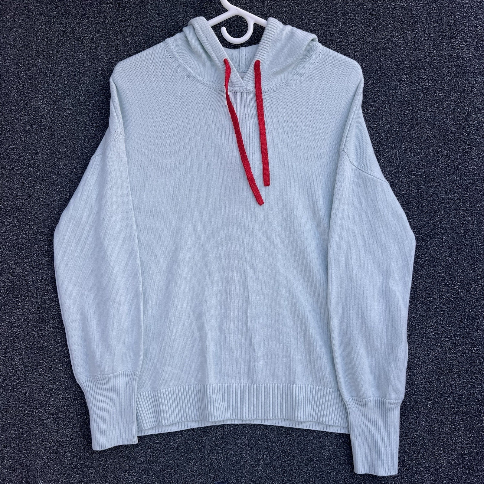 Boden Women's Knitted Relaxed Hoodie Fresh Water Size 6