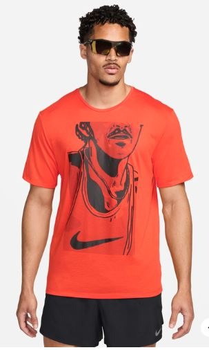 Nike Rise 365 Run Energy Men's Short-Sleeve Running Top Size Large