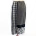 Vintage BETS by Canvasbacks Linen Mixed Pattern Vest & Skirt Set sz XS