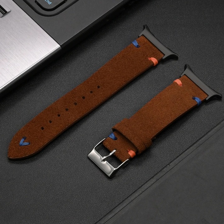 Only Band - Leather No Gaps Bracelet for Samsung Galaxy Watch 7 Ultra 47mm