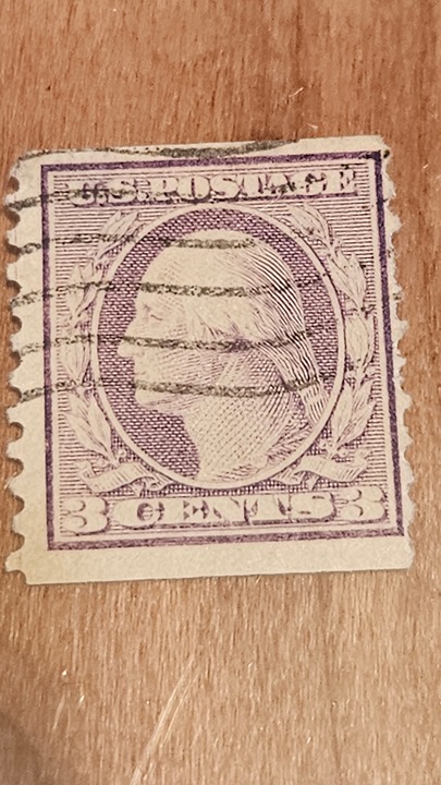 3 cent George Washington VF USED Stamp