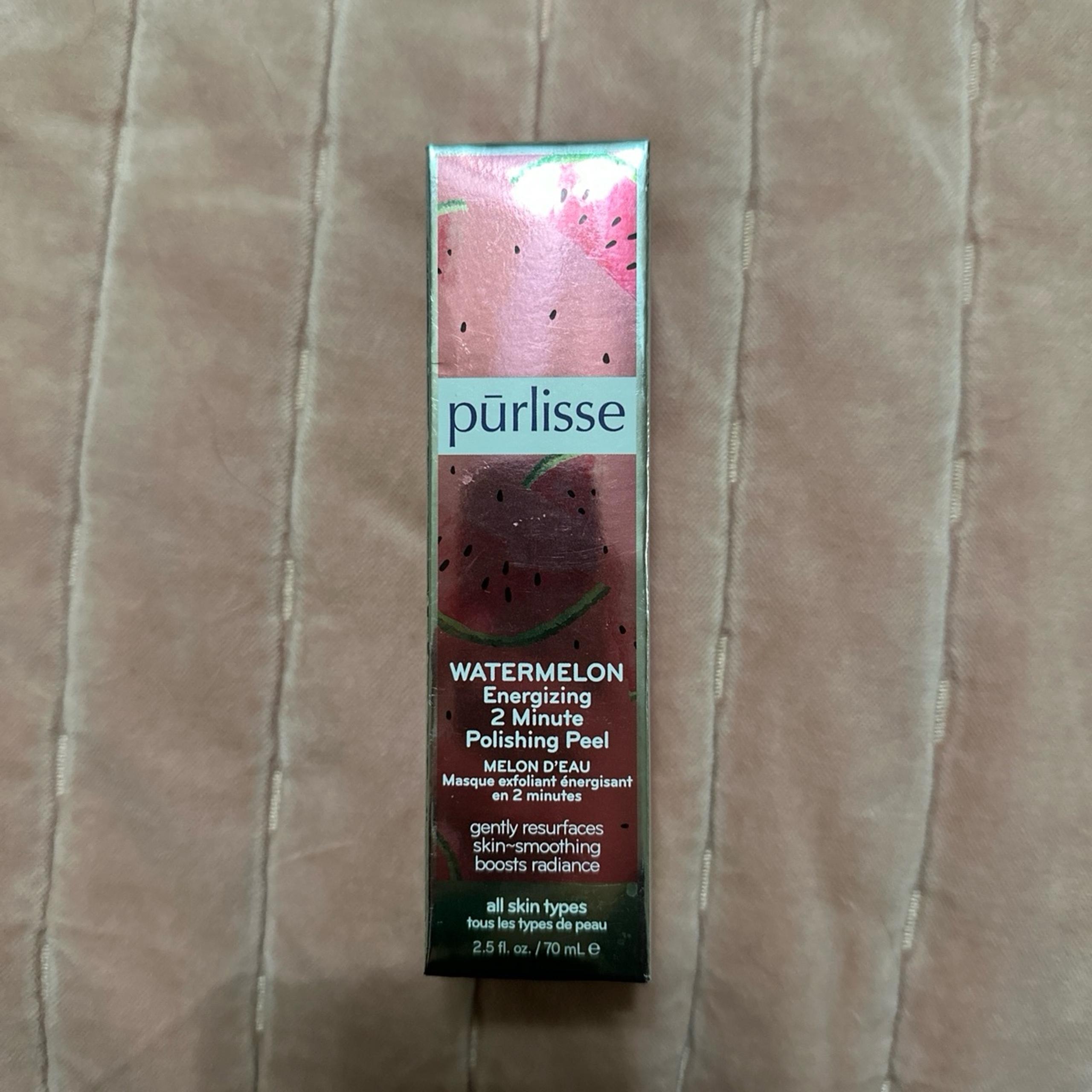 Purlisse Watermelon energizing polishing peel