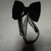 GUCCI Black Velvet Bow Tie