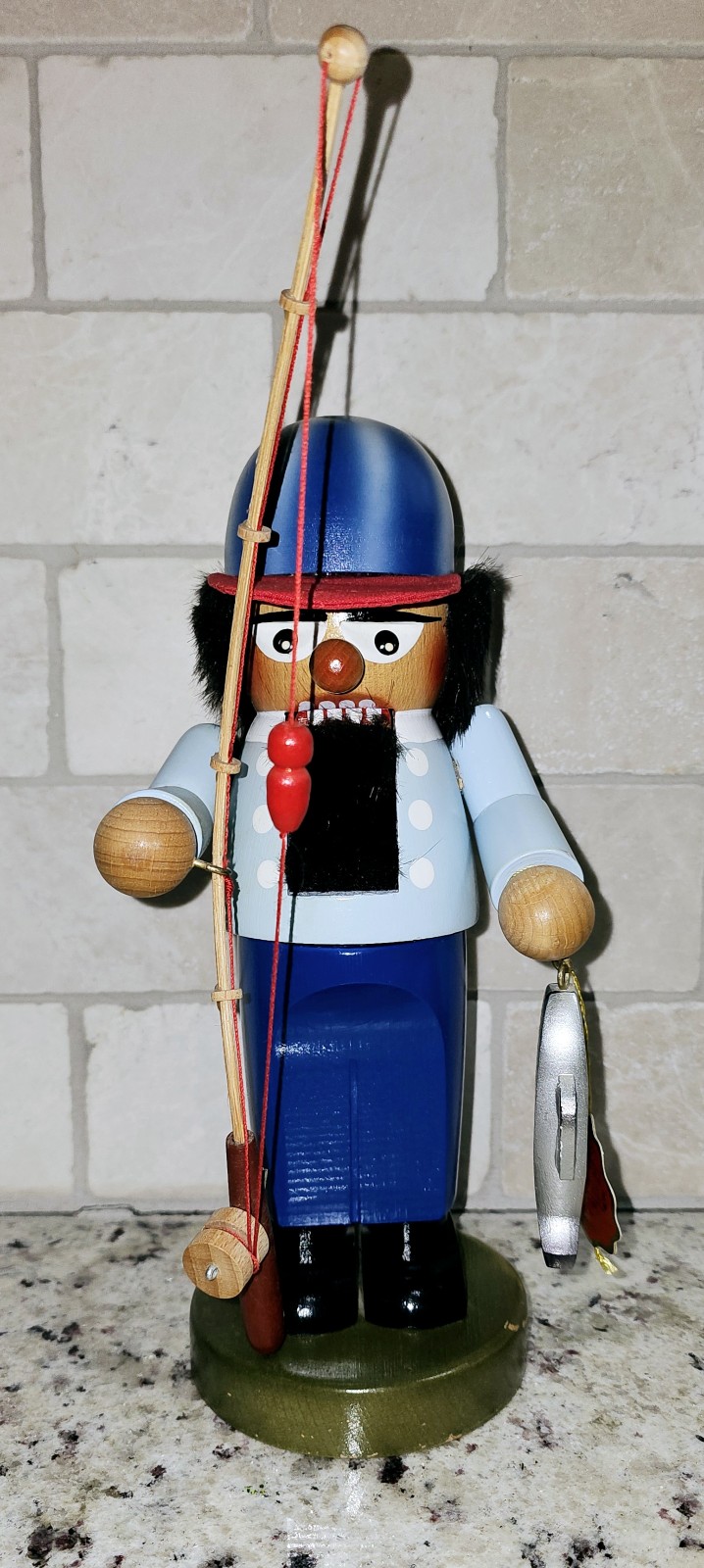 Vintage Steinbach Nutcracker.  Chubby Fisher (MAN)