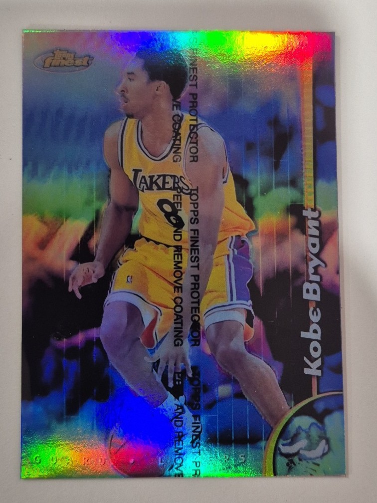 Kobe Bryant Refractor Topps Finest