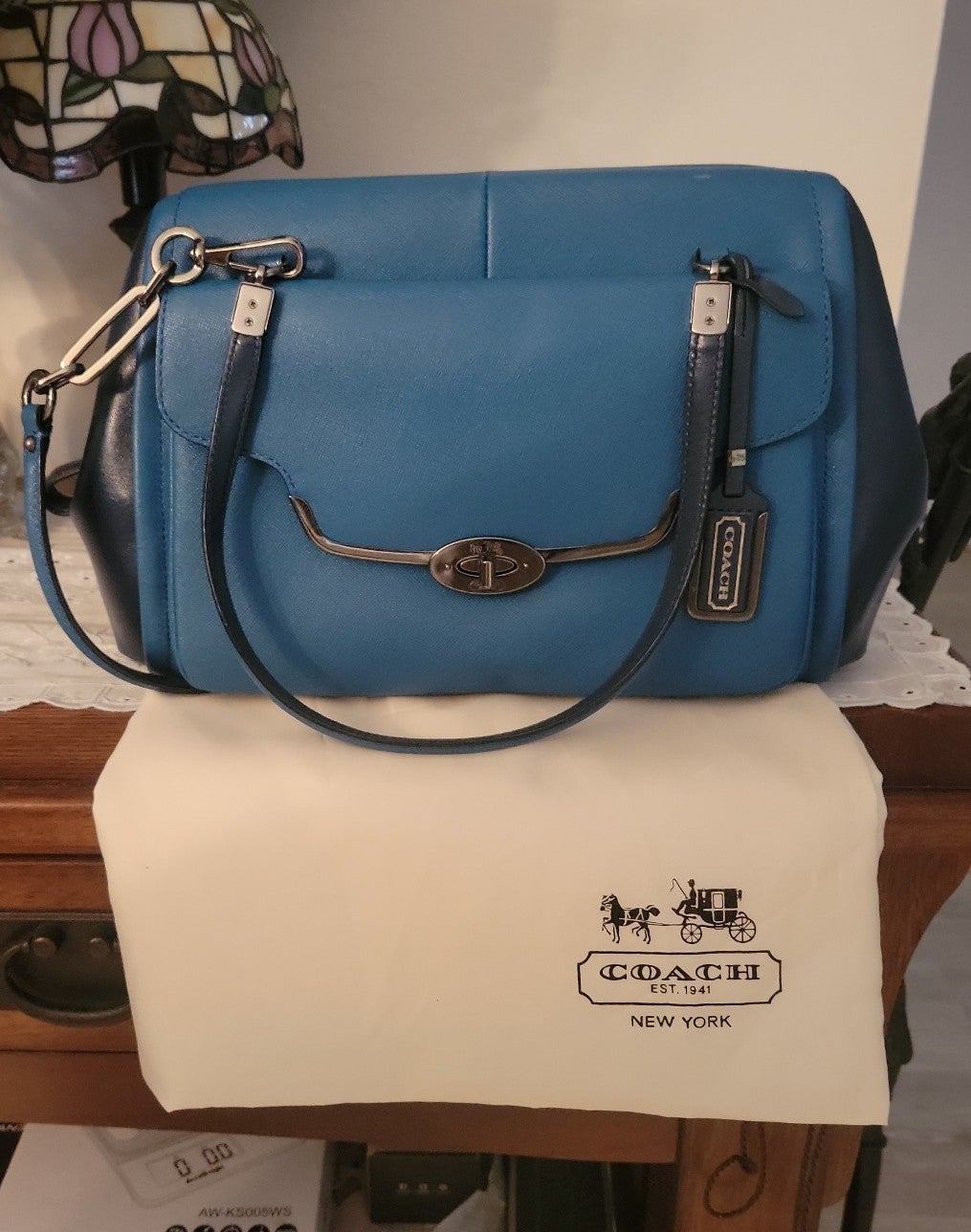 Coach Colorblock Satchel. NWT