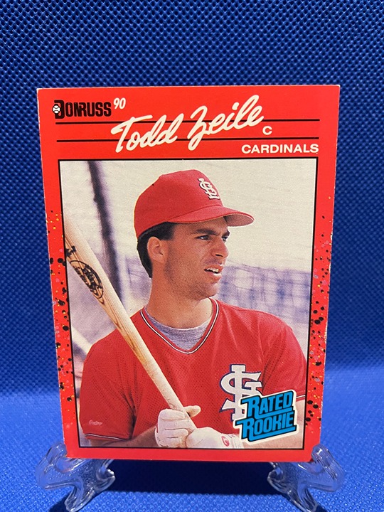 Todd Zeile 29 1990 Rookie Donruss Baseball Card