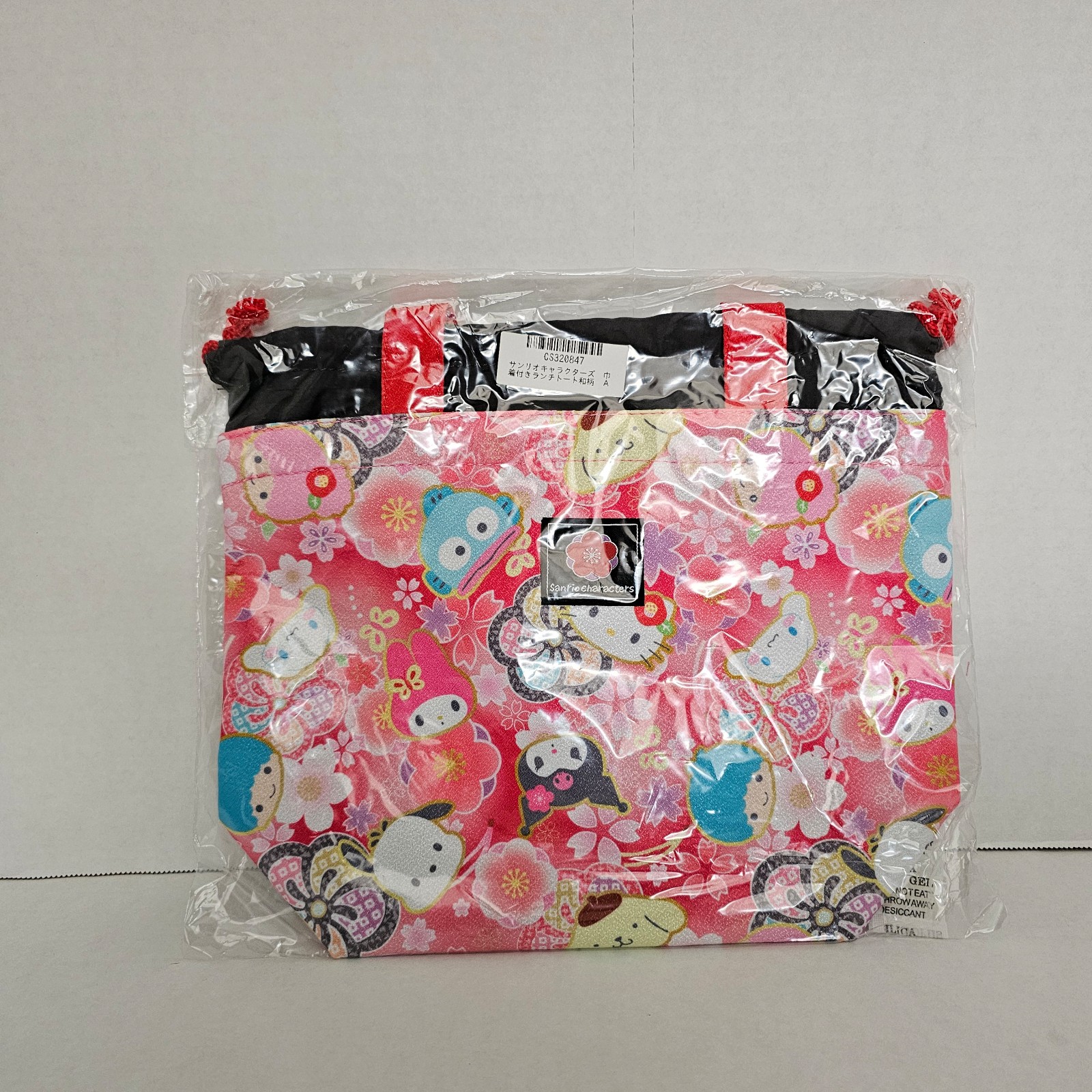 Sanrio Characters Bag Kuromi Cinnamoroll Hello Kitty Hangyodon My Melody Pochacc