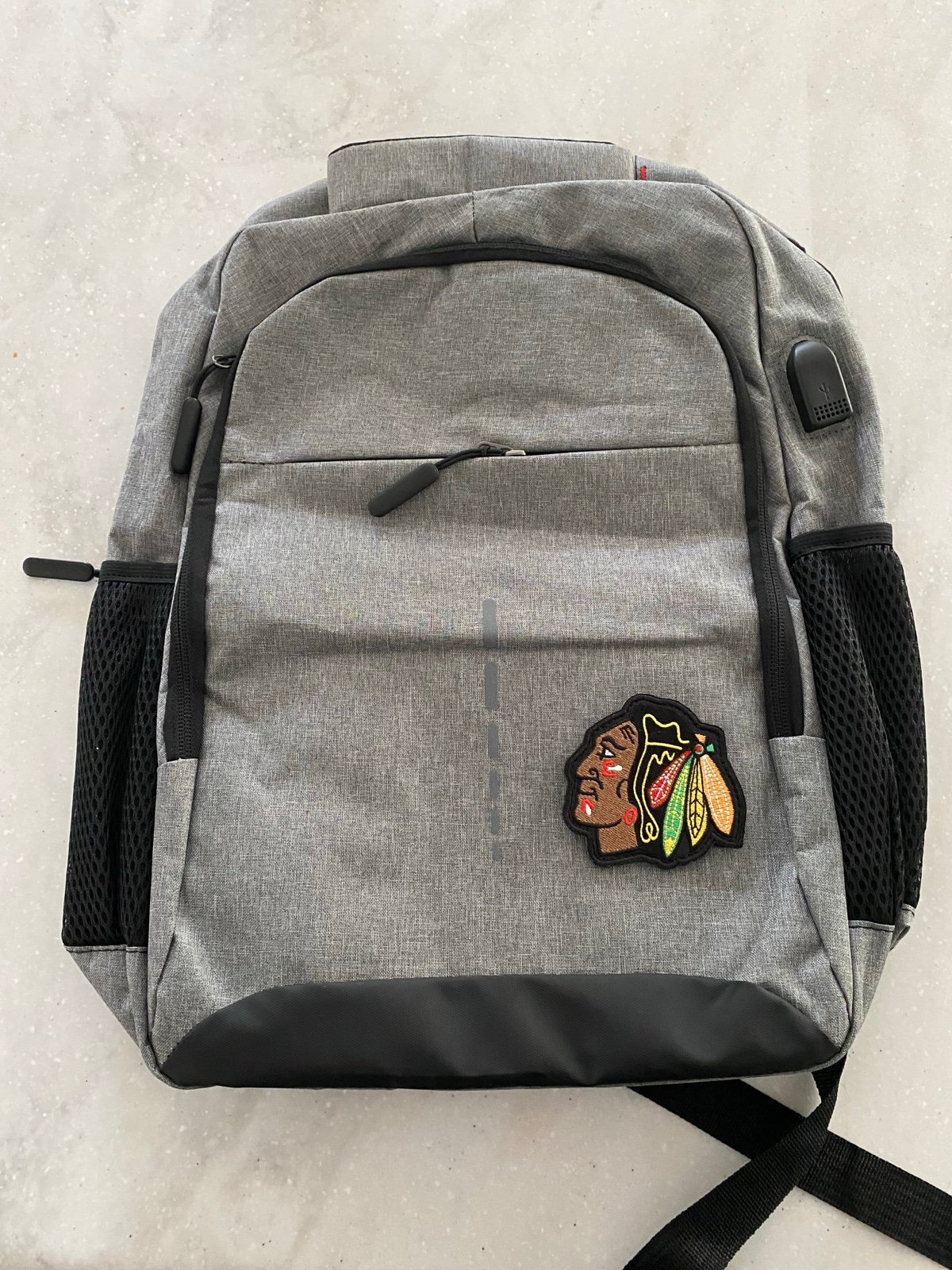 Chicago Blackhawks Hockey NHL Backpack new with charger
