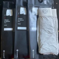 lululemon always in motion 5 packs size S