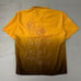 Y2K Crazy Blue Boy Yellow Button Up Collared Shirt XL