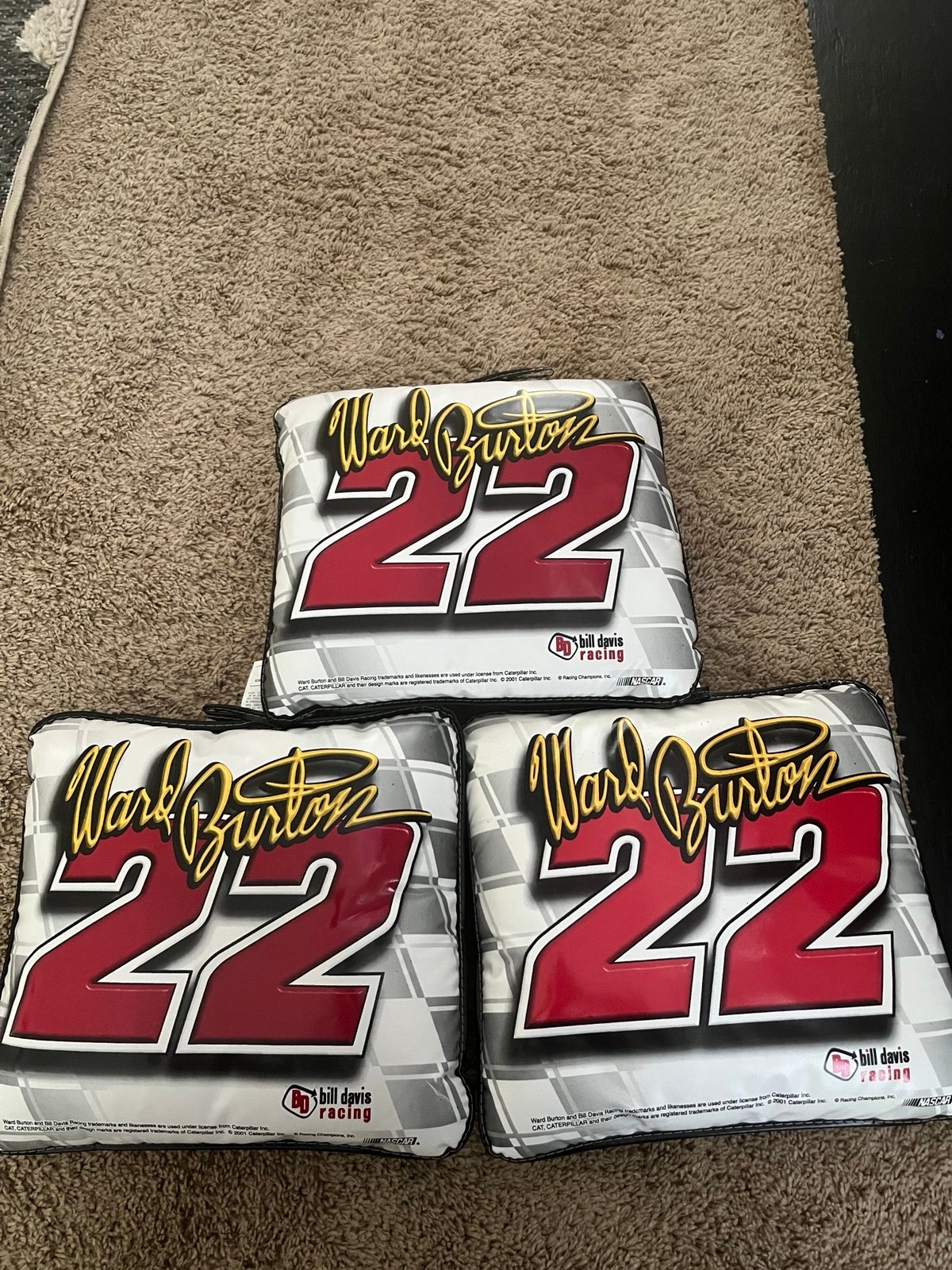 NASCAR pillows