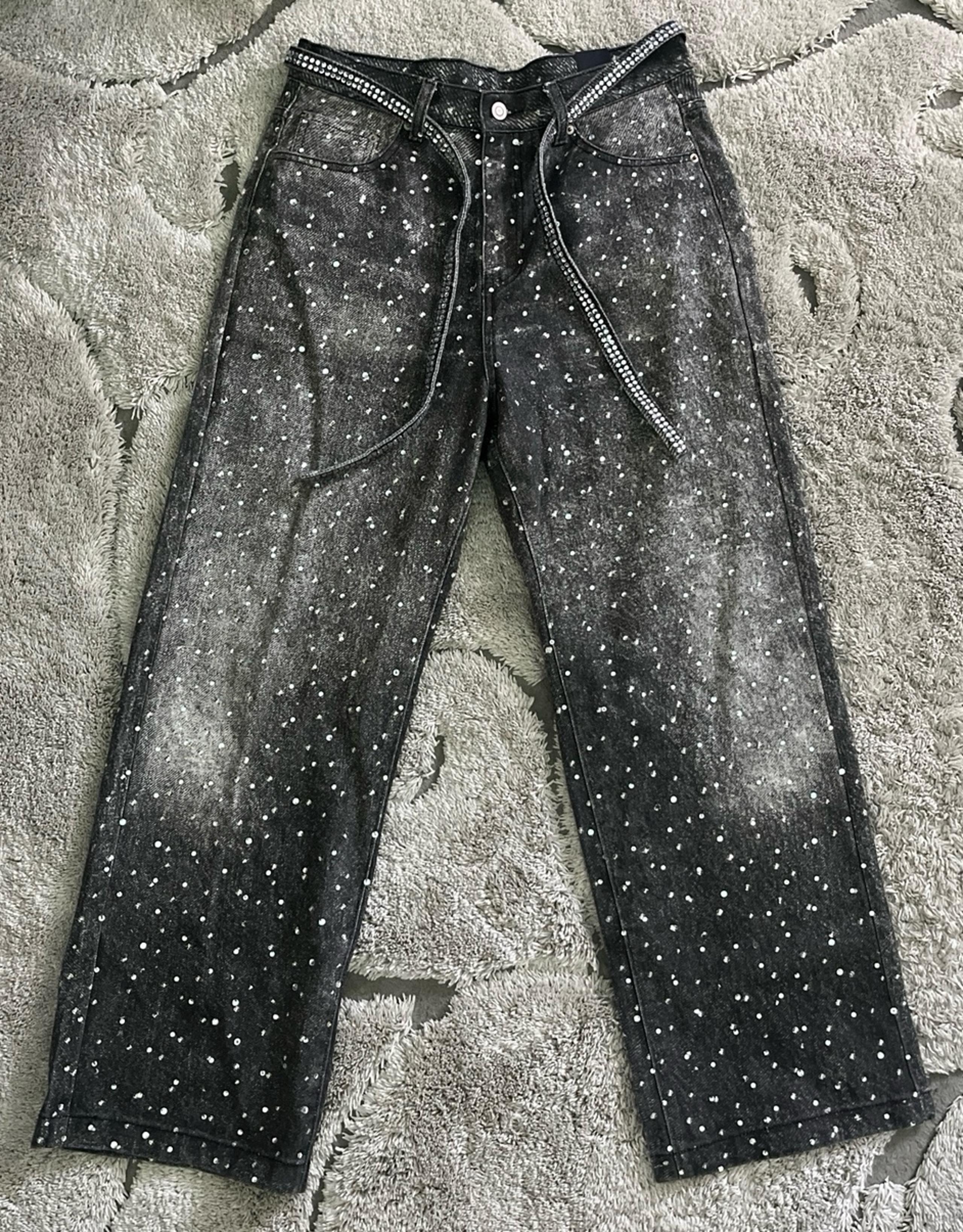 Rhinestone jeans
