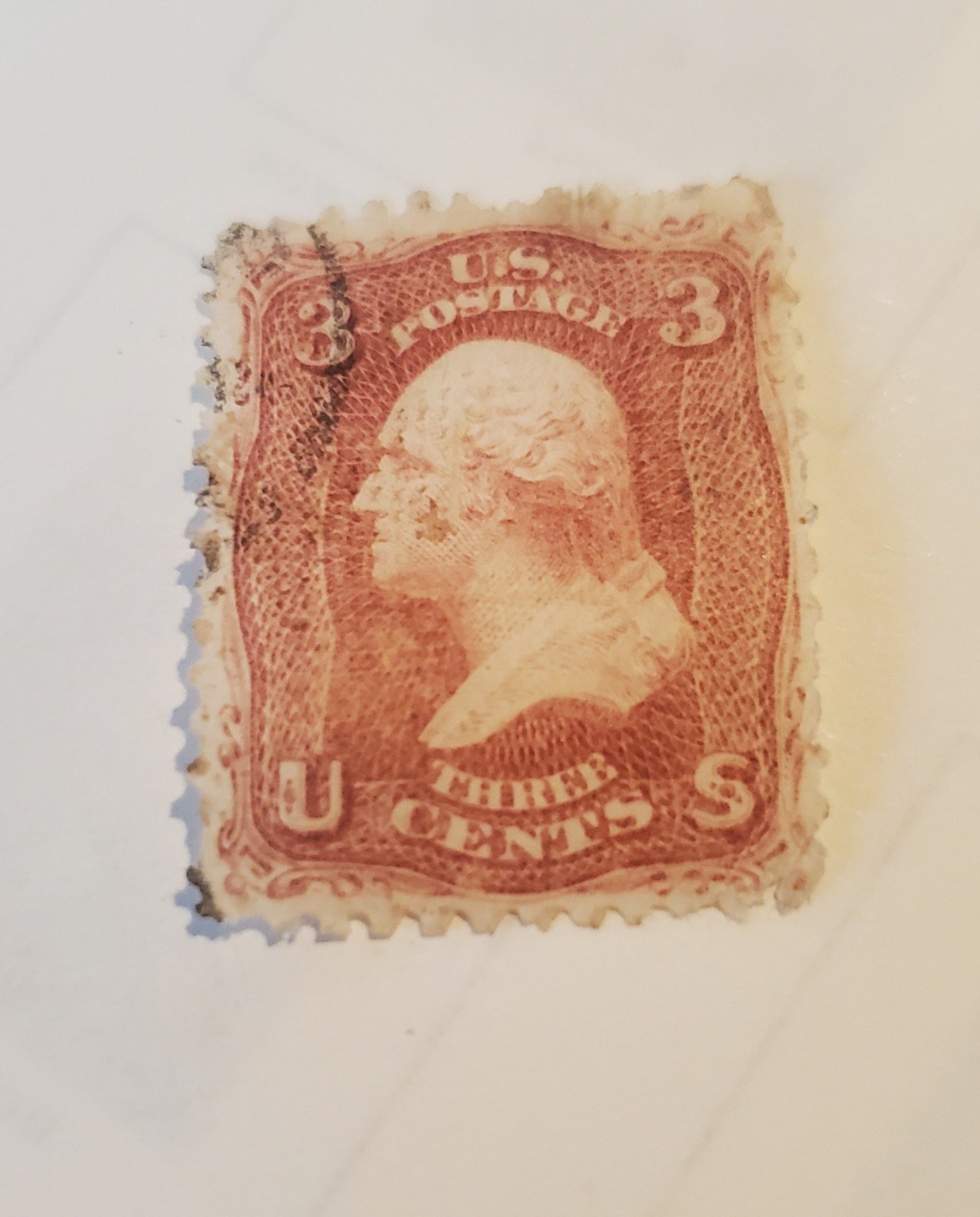 1867 US United States 3 cent postage stamp #94