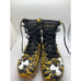 Youth Under Armour Highlight Football Cleats Size 6Y 1289779-071 Black/Yellow