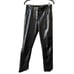 HELMUT LANG LAMB LEATHER PANTS STRAIGHT LEG LINED POCKETS MOTO BIKER BLK M