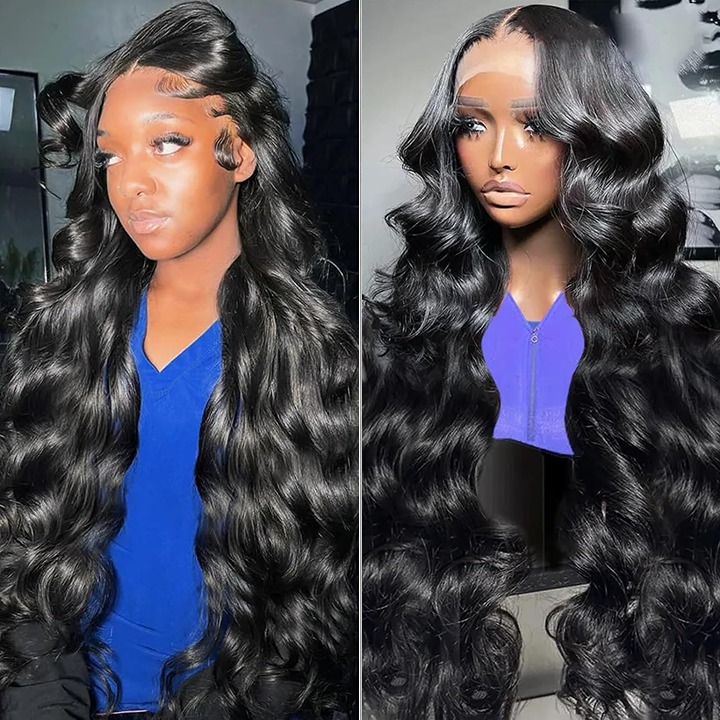 24 Body Wave Lace Front Inch Human Hair Wigs zc0fe
